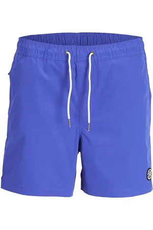 JACK & JONES Jpstmalta Jjswim Magic Ss24 Ly Badeshorts Blue Jack & J S