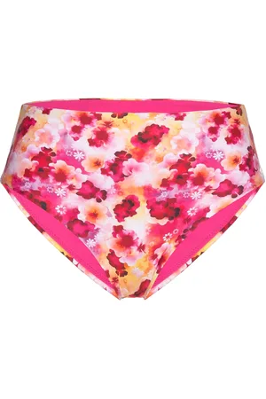 Abecita Cuba High Waist Bikini Briefs Swimwear Bikinis Bikini Bottoms Bikini Briefs Pink