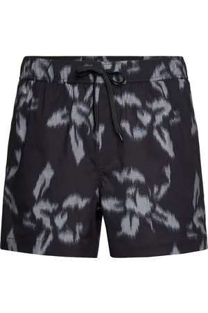 Samsøe Samsøe Moses Swim Shorts Aop 14702 Designers Shorts Black