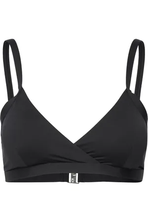 Casall Overlap Bikini Top Sport Bikinis Bikini Tops Triangle Bikinitops Black