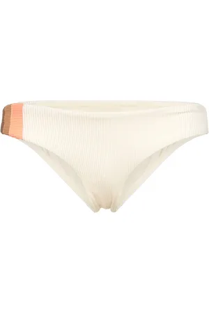 Rip Curl Block Party Spliced Cheeky Hip Swimwear Bikinis Bikini Bottoms Bikini Briefs Beige