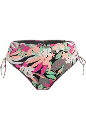 Roxy Pt Beach Classics Mod Lace Up Swimwear Bikinis Bikini Bottoms Bikini Briefs Multi/patterned
