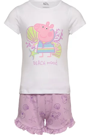 Gurli Gris Set 2P Short + Ts Sets Sets With Short-sleeved T-shirt Pink