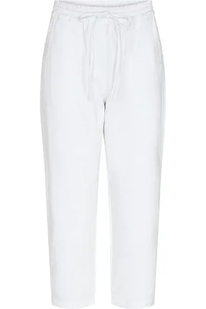 soyaconcept Sc-Akila Bottoms Trousers Joggers White