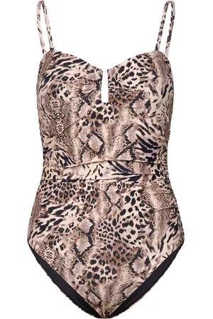 Crās Elsacras Swimsuit Badedrakt Badetøy Brown