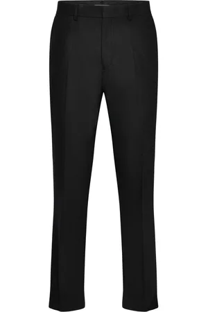 GANT Slim Flannel Pants Bottoms Trousers Chinos Black