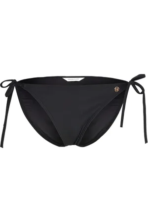 GANT Tie Side Bikini Bottom Swimwear Bikinis Bikini Bottoms Side-tie Bikinis Black
