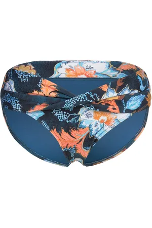 Seafolly Spring Festival Twist Band Mini Hipster Pant Swimwear Bikinis Bikini Bottoms Bikini Briefs Multi/patterned