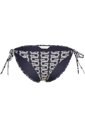GANT G Pattern Tie Side Bikini Bottom Swimwear Bikinis Bikini Bottoms Side-tie Bikinis Blue