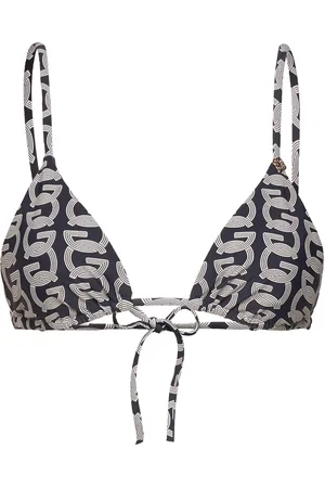 GANT G Pattern Triangle Top Swimwear Bikinis Bikini Tops Triangle Bikinitops Blue