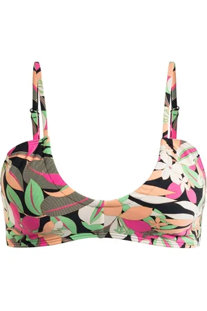 Roxy Pt Beach Classics Fashion Bra Swimwear Bikinis Bikini Tops Bandeau Bikinitops Multi/patterned