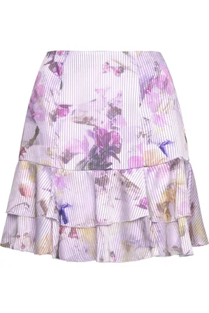 Ted Baker Miage Kort Skjørt Purple