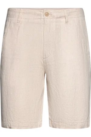 Bruun & Stengade Bs Abel Regular Fit Shorts Bottoms Shorts Casual Beige