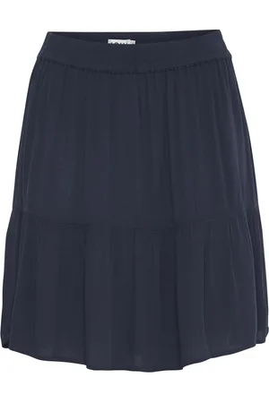 Ichi Ihmarrakech So Sk9 Kort Skjørt Navy