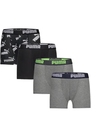 PUMA Boys Basic Boxer Aop 4P Ecom Night & Underwear Underwear Underpants Multi/patterned