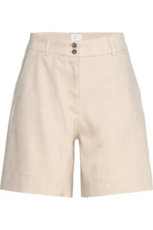 Fiveunits Laurafv Midi Shorts Bottoms Shorts Chino Shorts Beige
