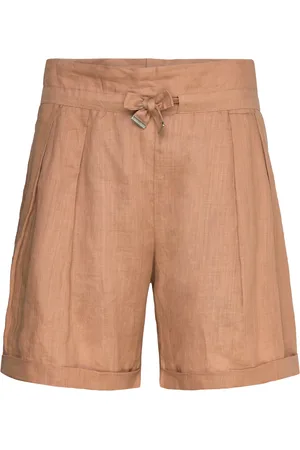 HUGO BOSS C_Turrina Bottoms Shorts Paper Bag Shorts Brown