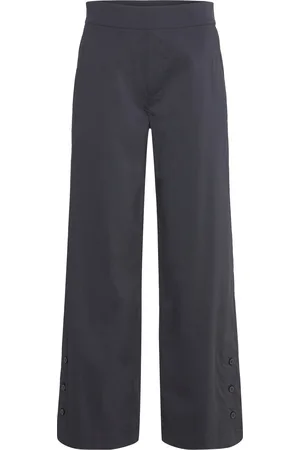 mbyM Philine-M Bottoms Trousers Straight Leg Blue