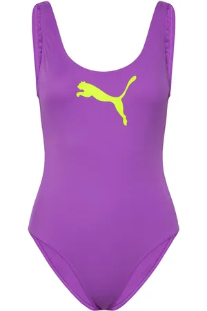 PUMA Women Swimsuit 1P Sport Swimsuits Purple