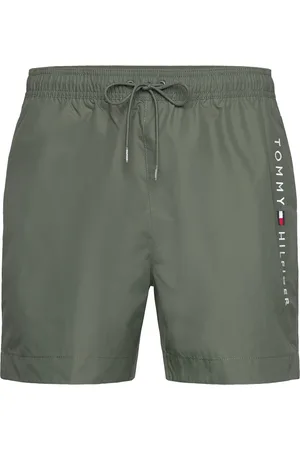 Tommy Hilfiger Medium Drawstring Badeshorts Green