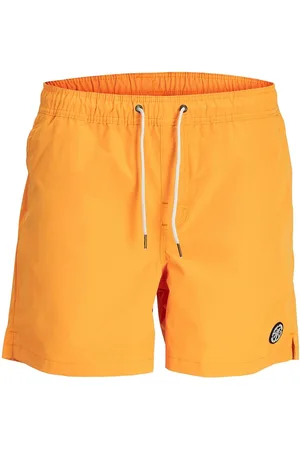 JACK & JONES Jpstmalta Jjswim Magic Ss24 Ly Badeshorts Orange Jack & J S