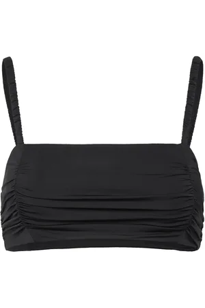 Lindex Swim Alba Bandeau Swimwear Bikinis Bikini Tops Bandeau Bikinitops Black