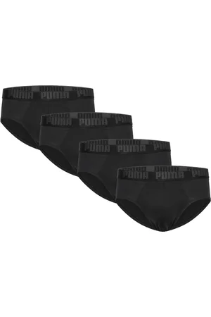 PUMA Men Everyday Brief 4P Ecom Underbukser Y-frontunderbukser Black