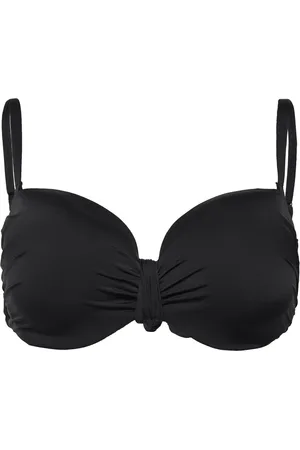 Lindex Swim Bra Reese Knot Swimwear Bikinis Bikini Tops Wired Bikinitops Black