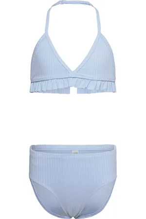 Lindex Bikini Bg Frill Bikini Blue