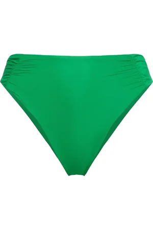 Lindex Brief Brazilian High Hailey R Swimwear Bikinis Bikini Bottoms High Waist Bikinis Green