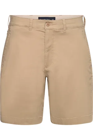 Abercrombie & Fitch Anf Mens Shorts Bottoms Shorts Casual Beige