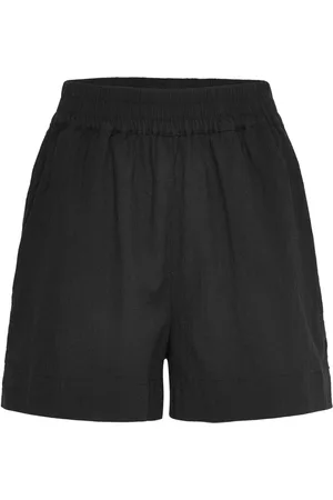 Mads Norgaard Colin Lora Shorts Bottoms Shorts Casual Shorts Black