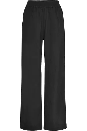 Mads Norgaard Colin Sonie Pants Bottoms Trousers Straight Leg Black