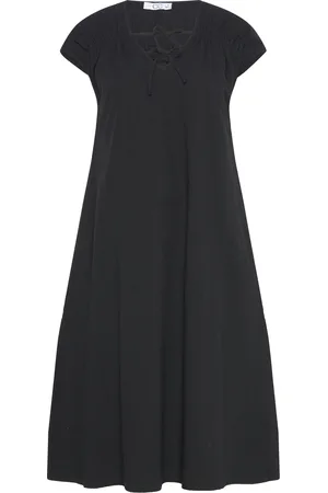 Coster Copenhagen Cc Heart Aliza Dress With Gathering Knelang Kjole Black