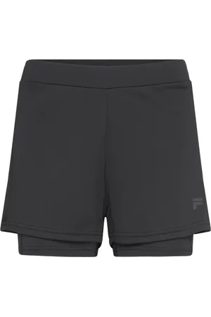 Fila Racale Running Shorts With Inner Tights Sport Women Women Sports Clothes Sport Shorts Black