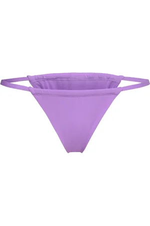 Lindex Swim Brief Brazilian Low Brian Swimwear Bikinis Bikini Bottoms Bikini Briefs Purple
