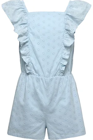 ONLY Kogelly Emb Playsuit Wvn Jumpsuit Blue