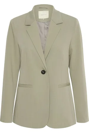 Kaffe Kasakura Blazer Blazers Single Breasted Blazers Green