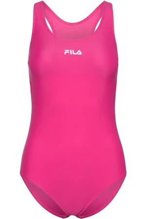 Fila Saki Racer Back Swimsuit Sport Swimsuits Pink