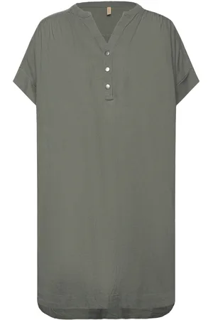 soyaconcept Sc-Ina Tops Tunics Khaki Green
