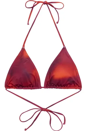 Gestuz Piliagz Bikini Top Swimwear Bikinis Bikini Tops Triangle Bikinitops Red