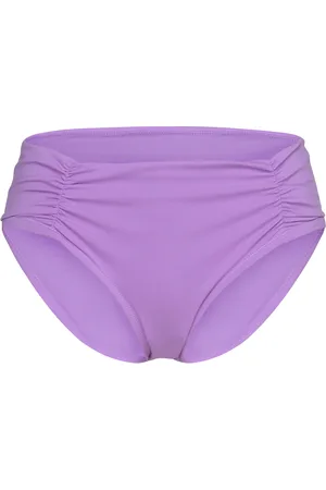 Lindex Swim Brief Bikini Bella Rouche Swimwear Bikinis Bikini Bottoms Bikini Briefs Purple