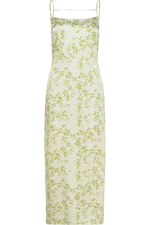Samsøe Samsøe Sasage Dress 14903 Knelang Kjole Green