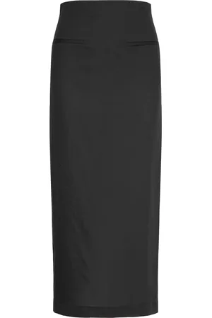 Bardot Rhee Midi Skirt Knelang Kjole Black