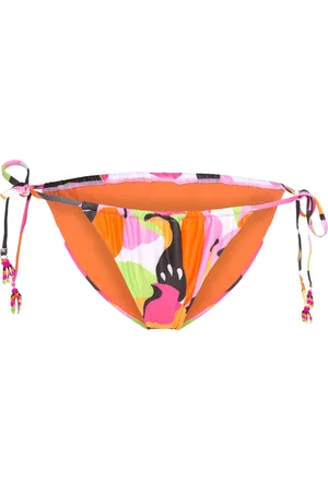 Seafolly Rio Drawstring Tie Side Rio Pant Swimwear Bikinis Bikini Bottoms Side-tie Bikinis Multi/patterned