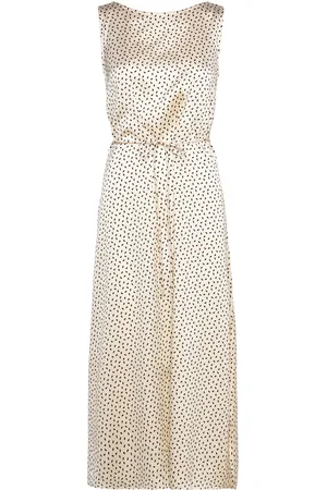 Bruuns Bazaar Acaciabbkarola Dress Maxikjole Festkjole Cream