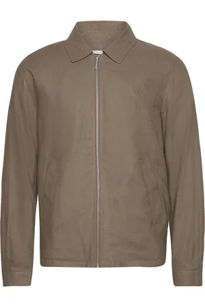 Les Deux Constantin Coach Jacket Tynn Jakke Brown