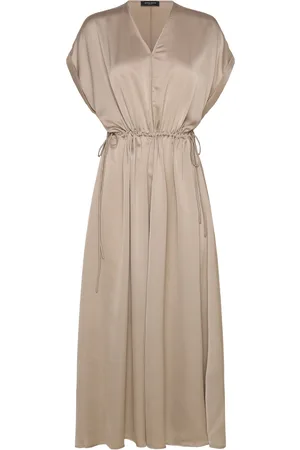 Bruuns Bazaar Acaciabbgalina Dress Maxikjole Festkjole Beige