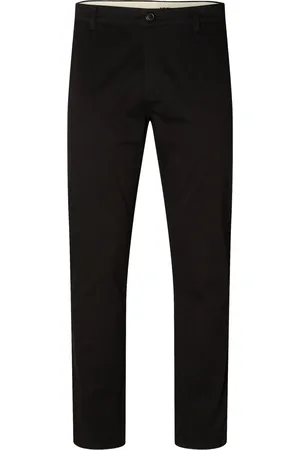 SELECTED Slh175-Slim Bill Pant Flex Noos Bottoms Trousers Chinos Black