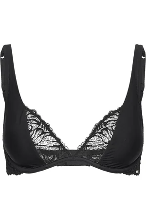 HUGO BOSS Triangle Bianca Lingerie Bras & Tops Wired Bras Black